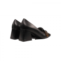 Δερμάτινα Loafers X10-23 Black Γοβες Χαμηλές